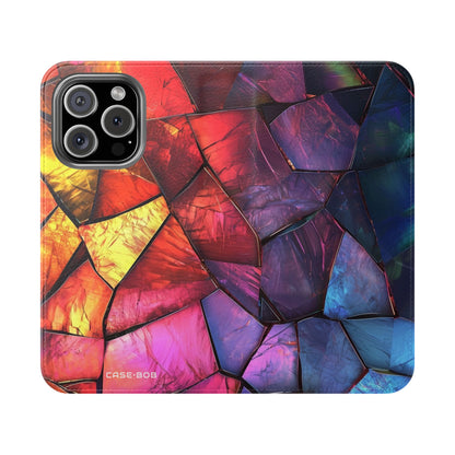 Crimson Shards - iPhone 16 Pro Case - Wallet