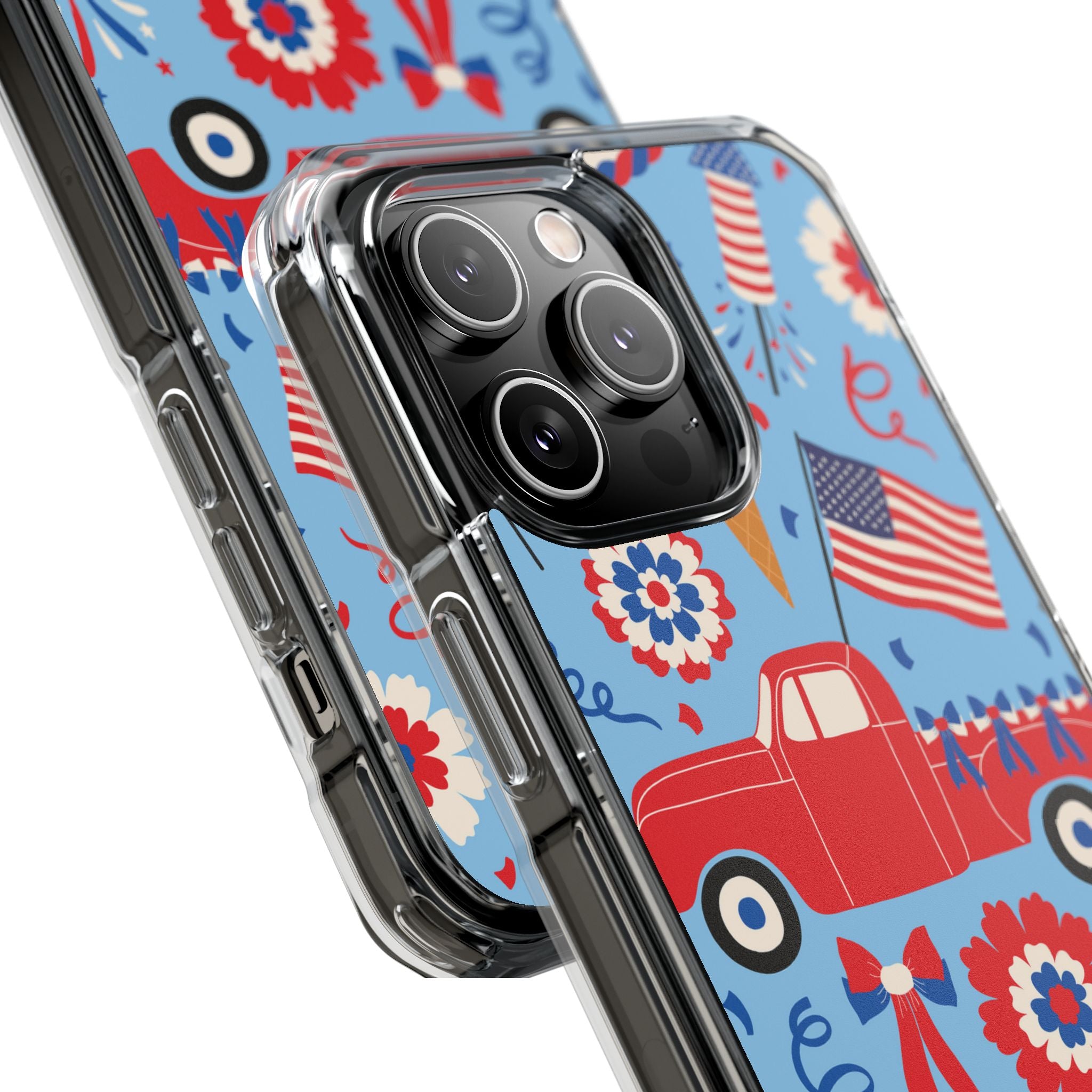 Festive Truck Parade iPhone Case - Impact