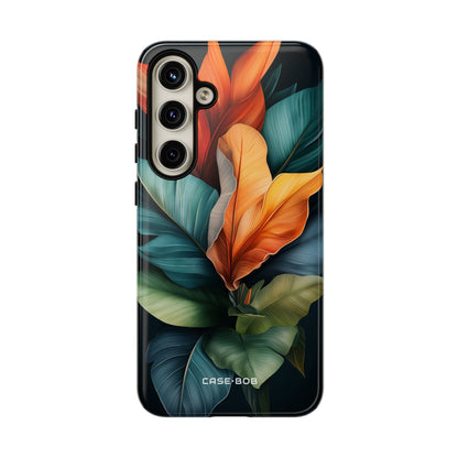 Tropical Leafburst Samsung S24 Plus Case - Tough
