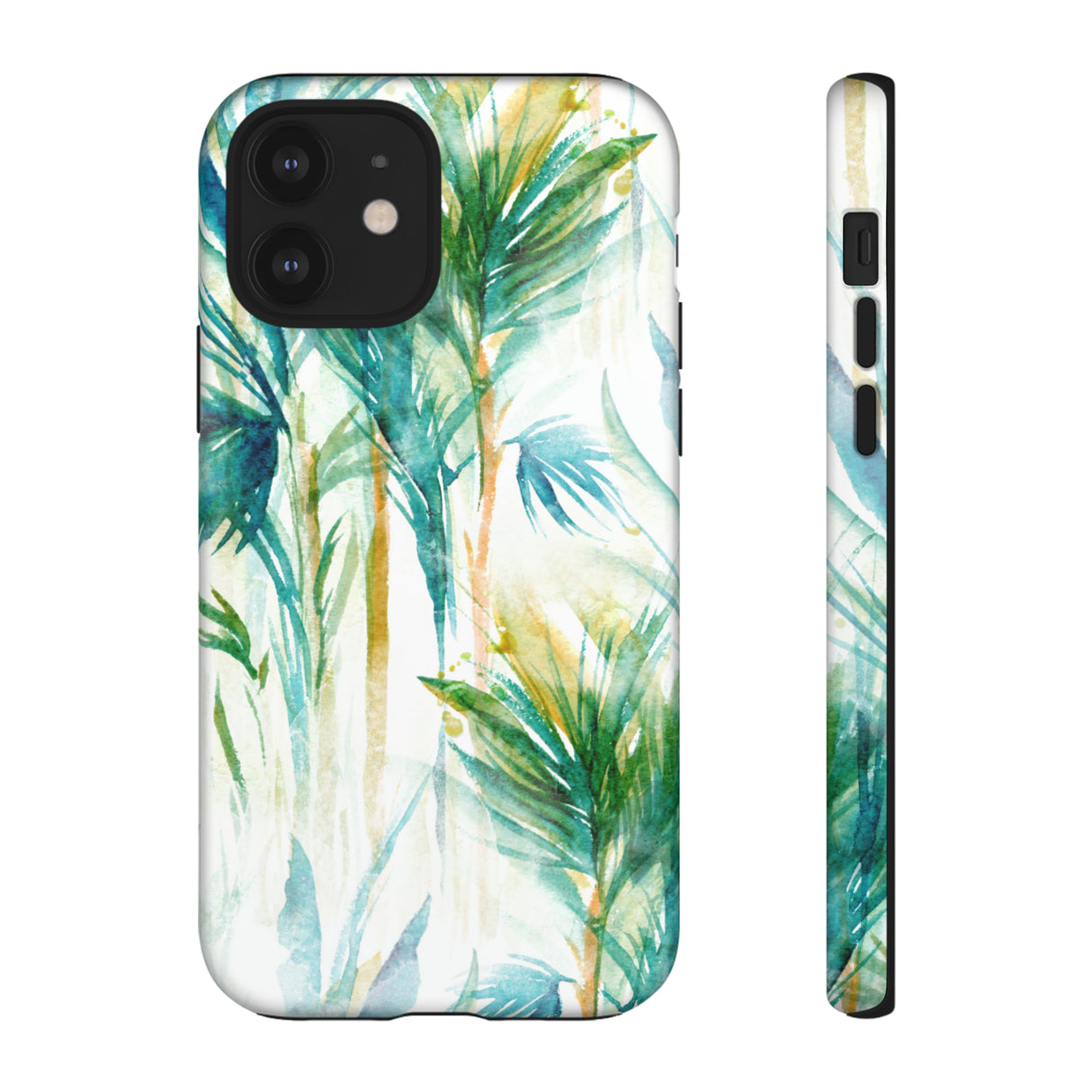 Watercolor Tropical Trees - Protective Phone Case