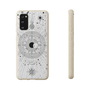 Celestial Mandala Mystique | Biodegradable Phone Case