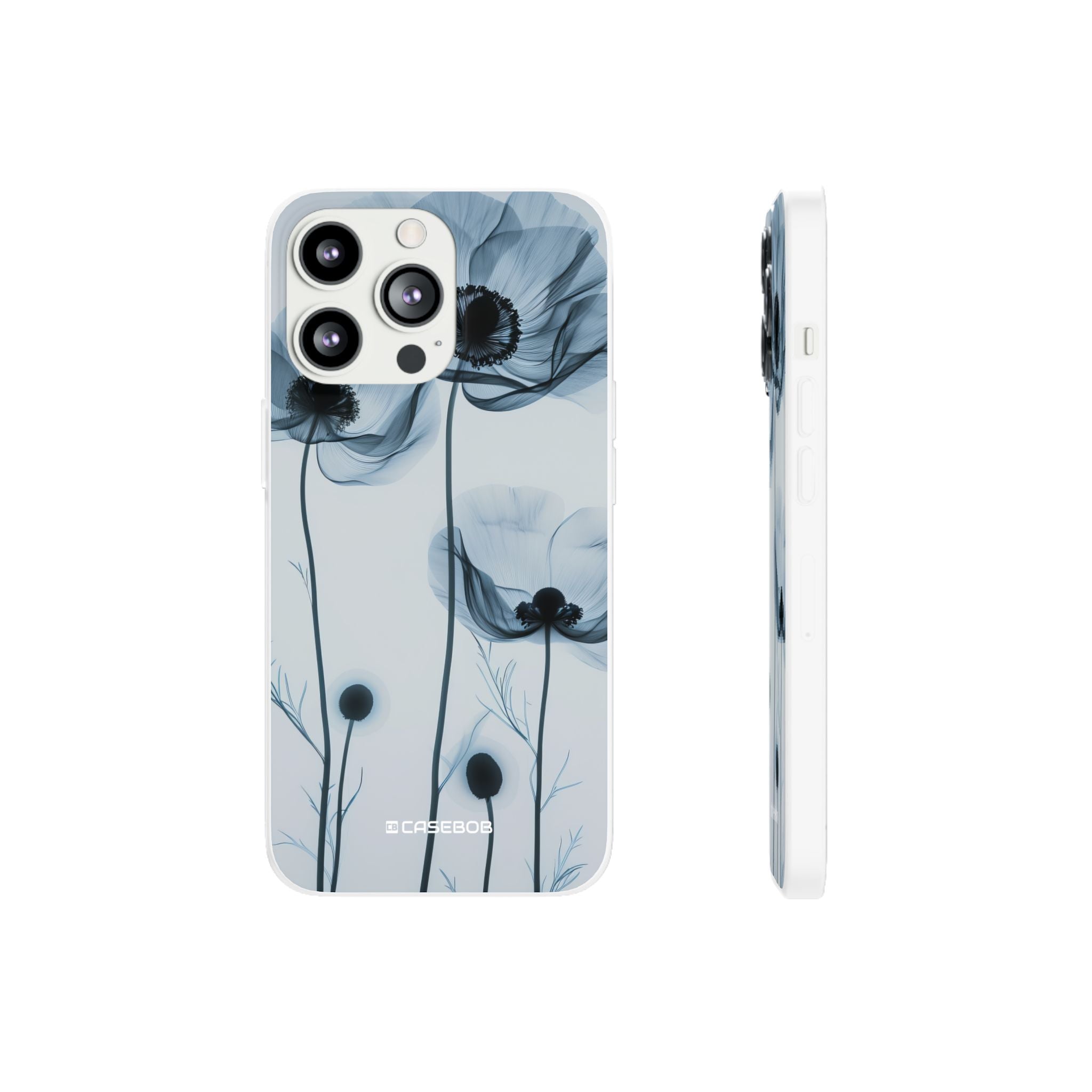 Tranquil Poppy Bloom | Flexible Phone Case for iPhone