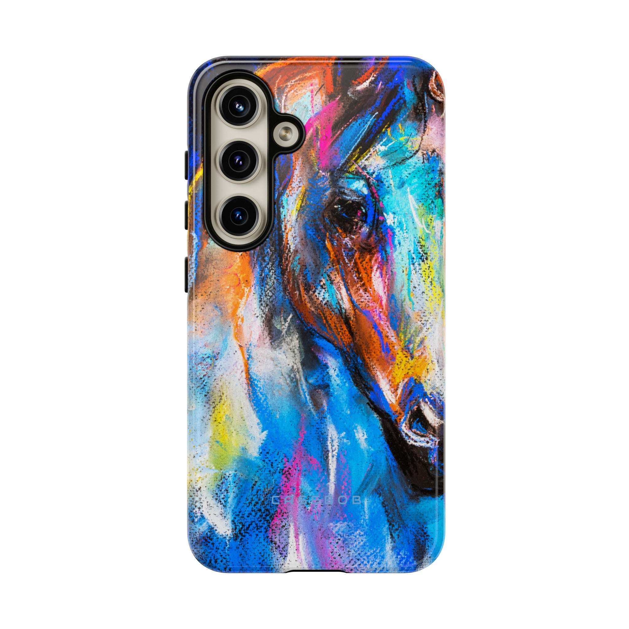 Original Pastel Horse - Protective Phone Case