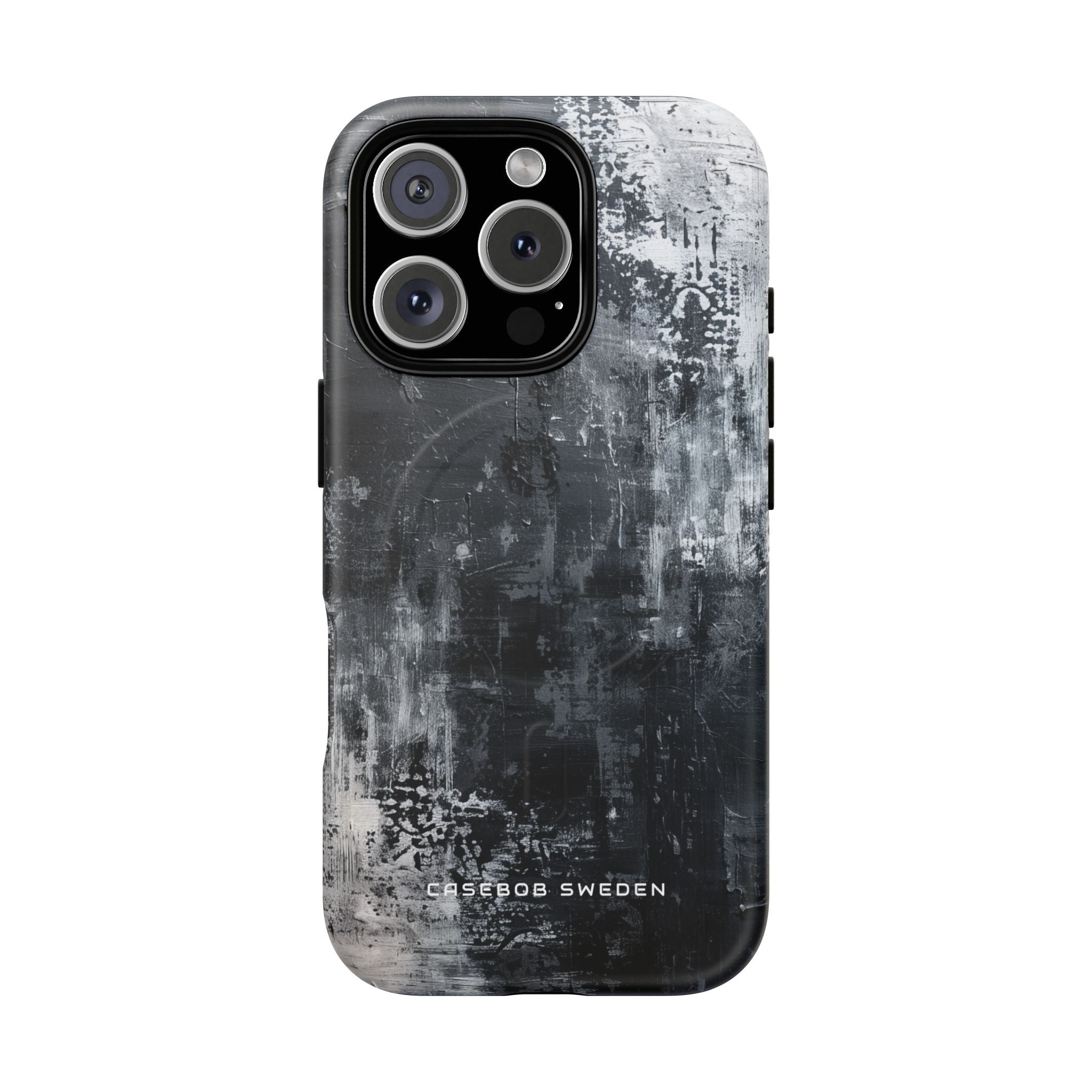 Textured Monochrome Blossom iPhone 16 | Tough+ Phone Case