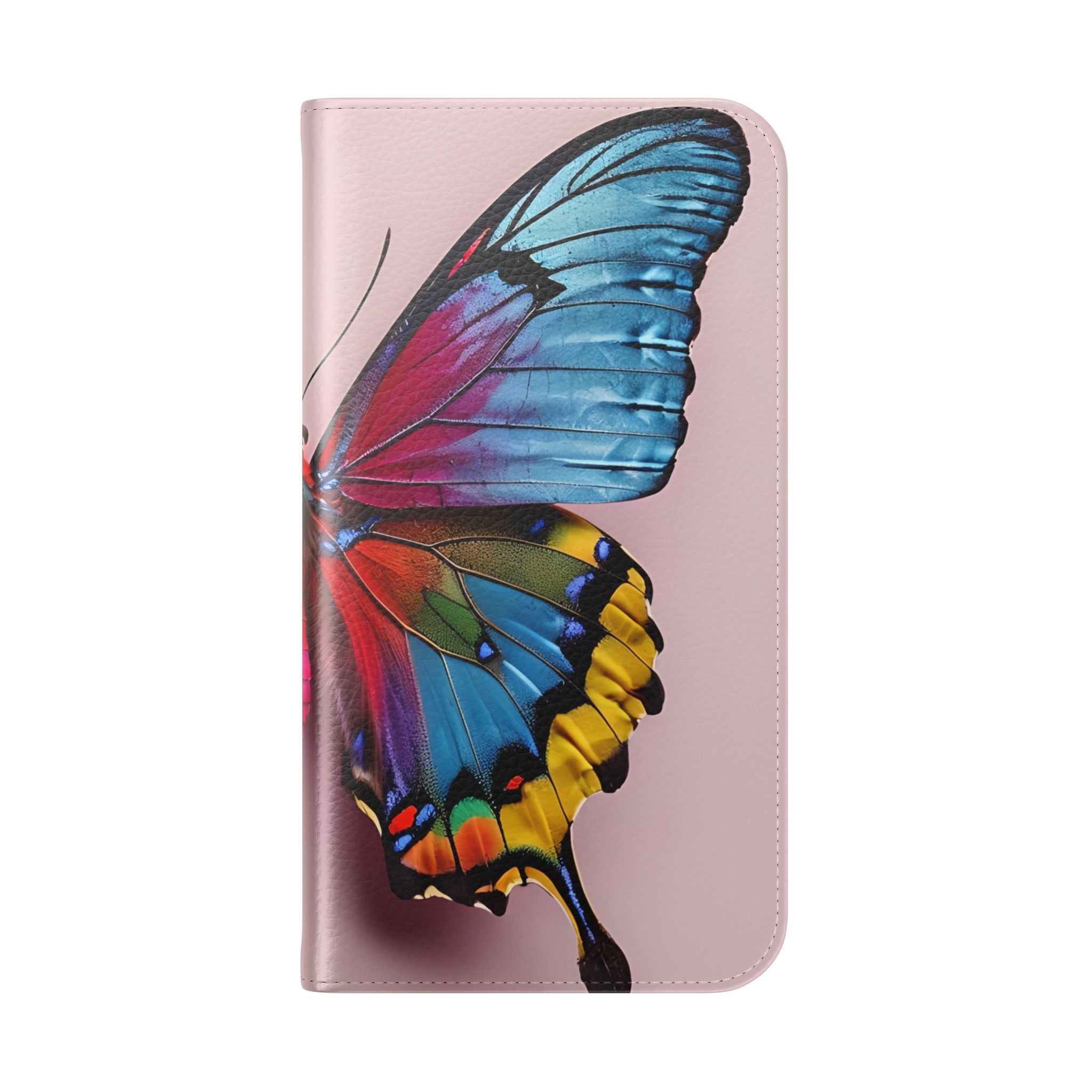 Vibrant Monarch - iPhone 15 Case - Wallet
