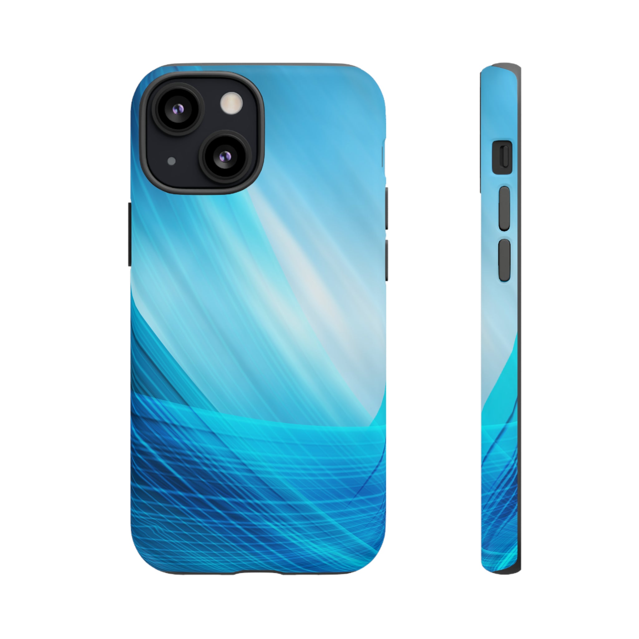 Abstract Blue - Protective Phone Case