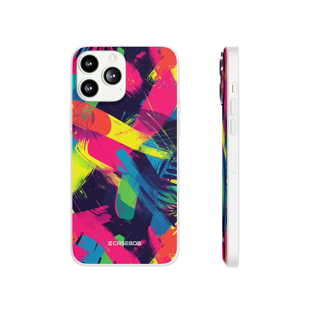 Pantone Neon Patterns | Phone Case for iPhone (Flexible Case)