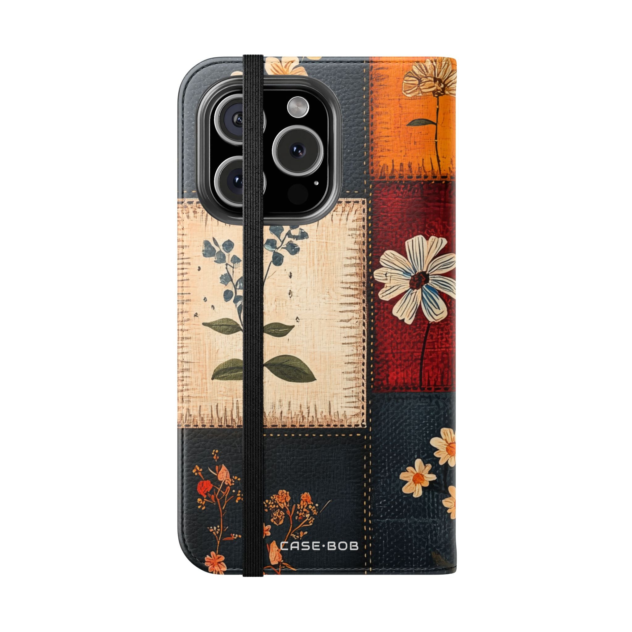 Patchwork Blooms - iPhone 16 Pro Case - Wallet