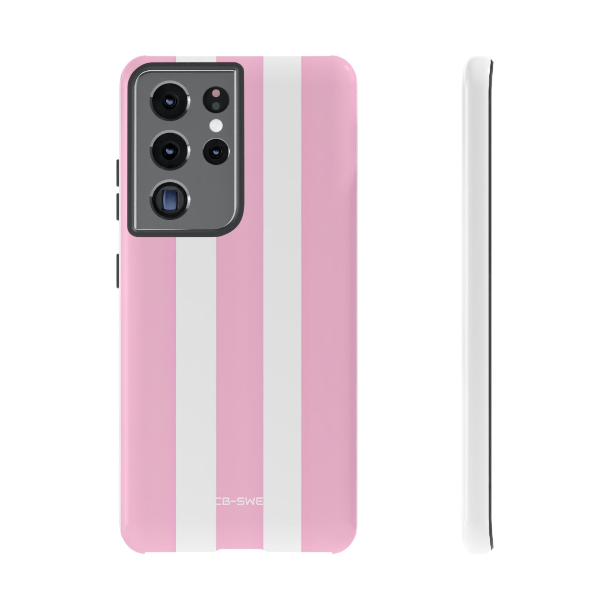 Pink White Minimalism - Samsung Case