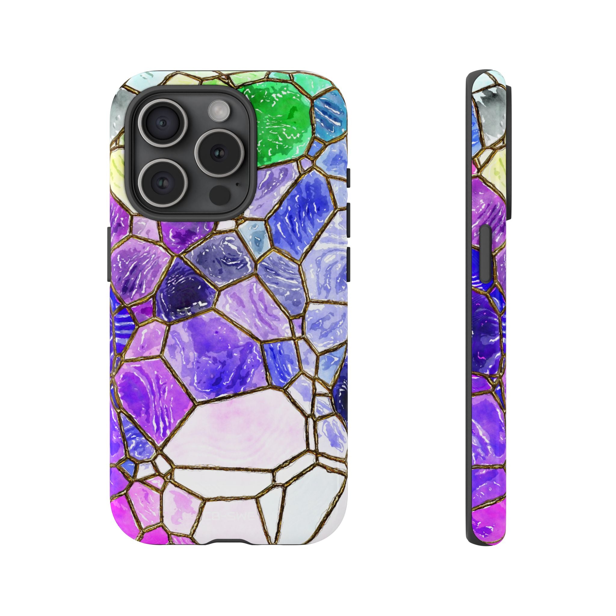 Colorful Glass Mosaic - iPhone Case