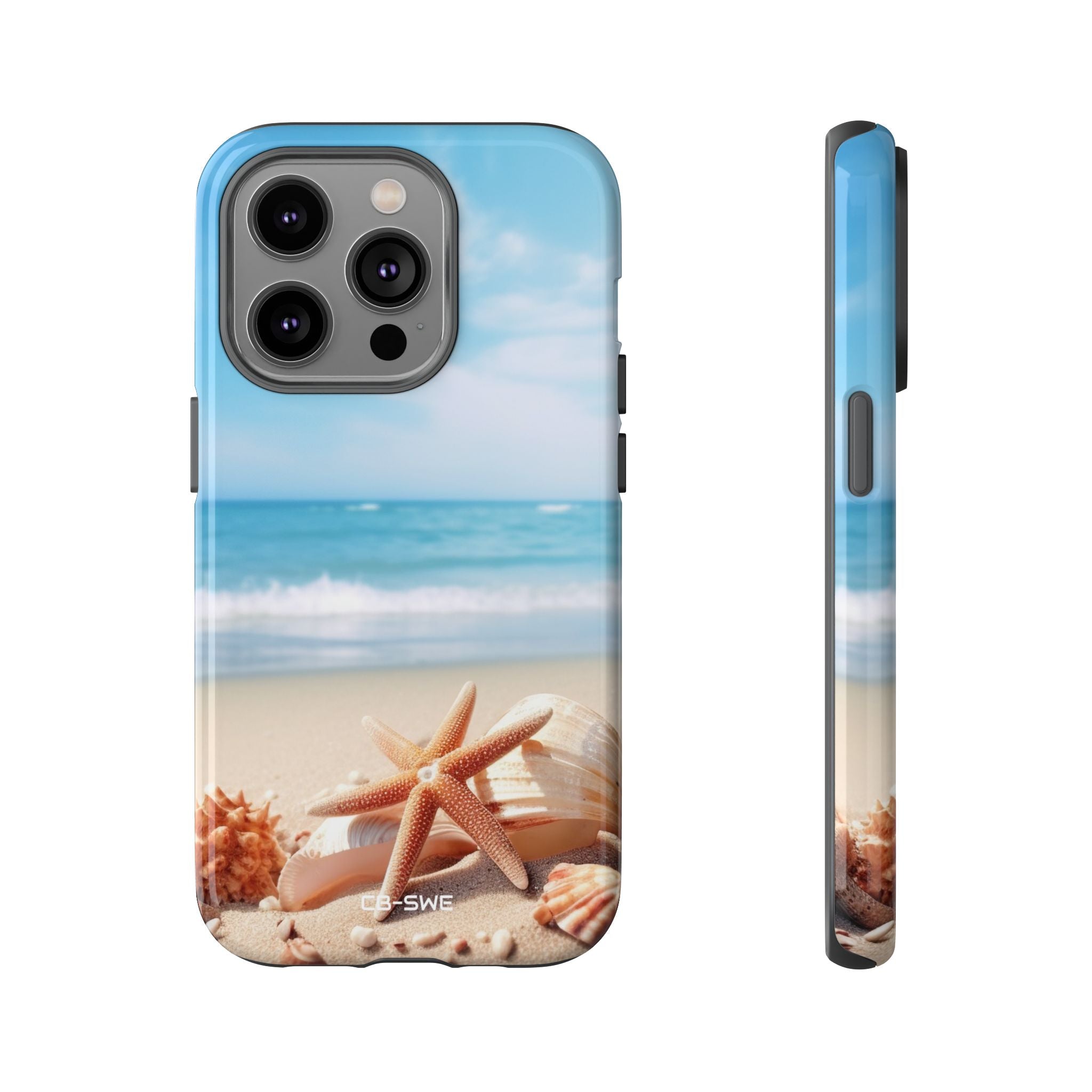 Shells Rest Beneath Waves - iPhone Case