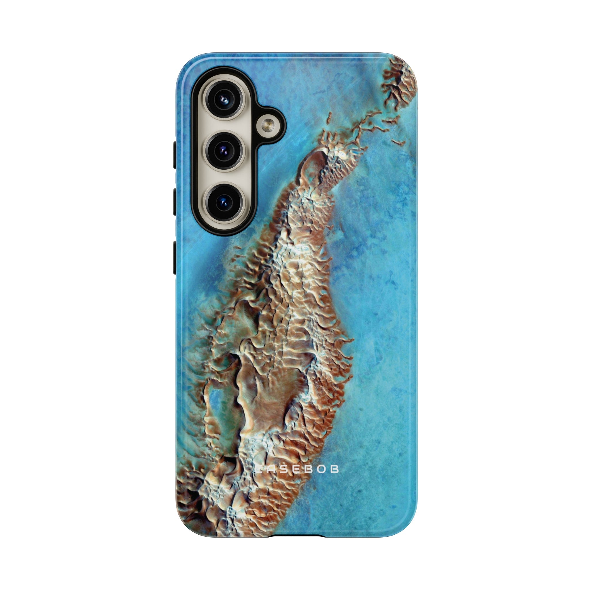 Blue Island Phone Case - Protective Phone Case