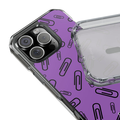 Paperclips Dance Playfully iPhone Case - Impact