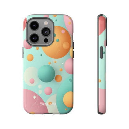 Pastel Circles iPhone 14 Pro Case - Tough