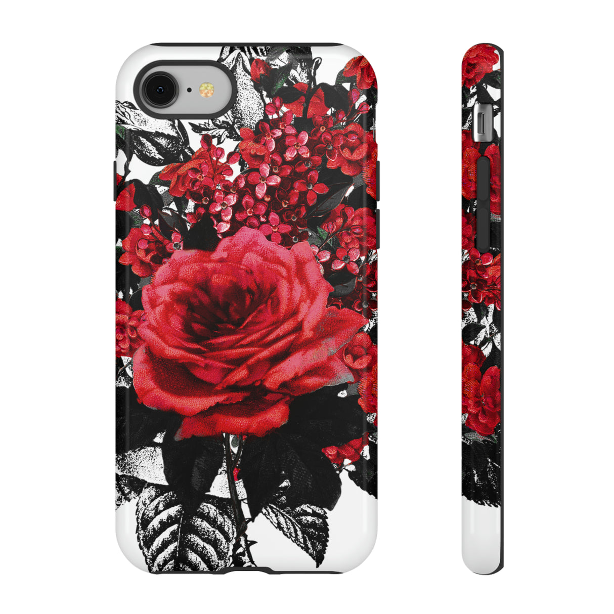 Rola Rose Gothic Flower - Protective Phone Case