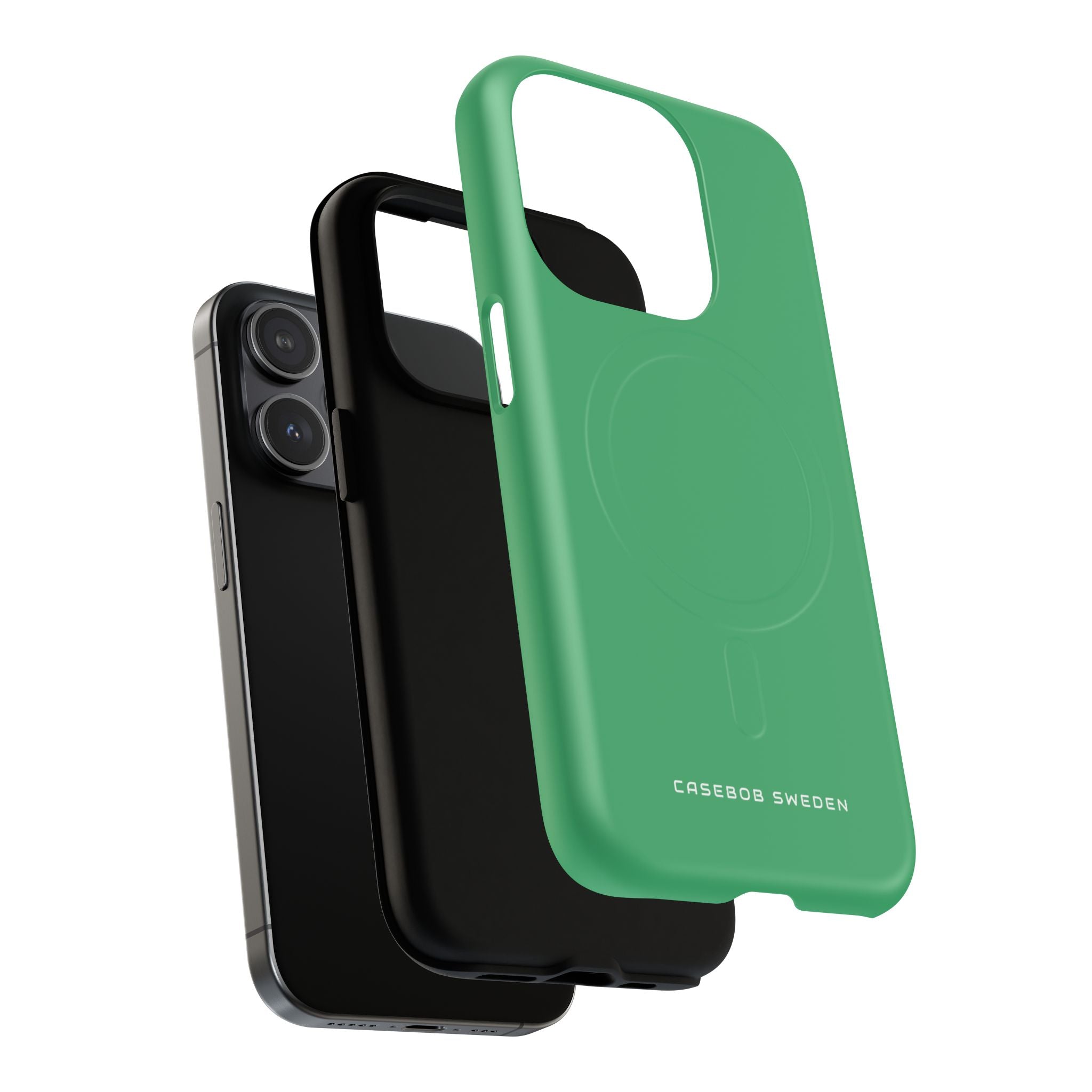 Medium Sea Green iPhone 15  Tough+ Phone Case