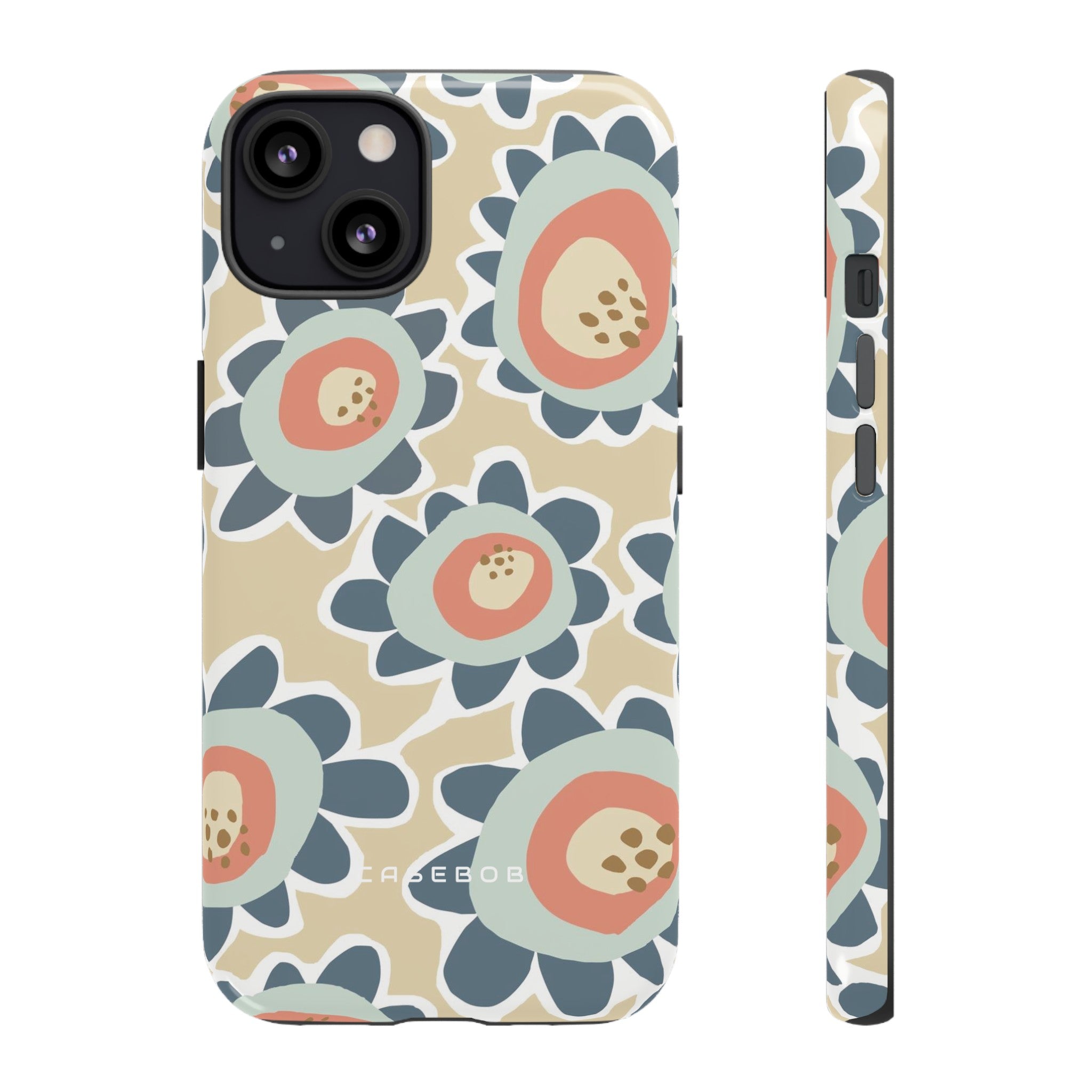 Pastel Happy Flower Phone Case - Protective Phone Case