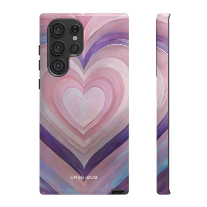 Radiant Heartbrush Samsung S22 Ultra Case - Tough