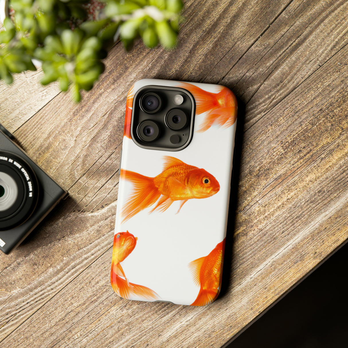 Gold fish - Protective Phone Case