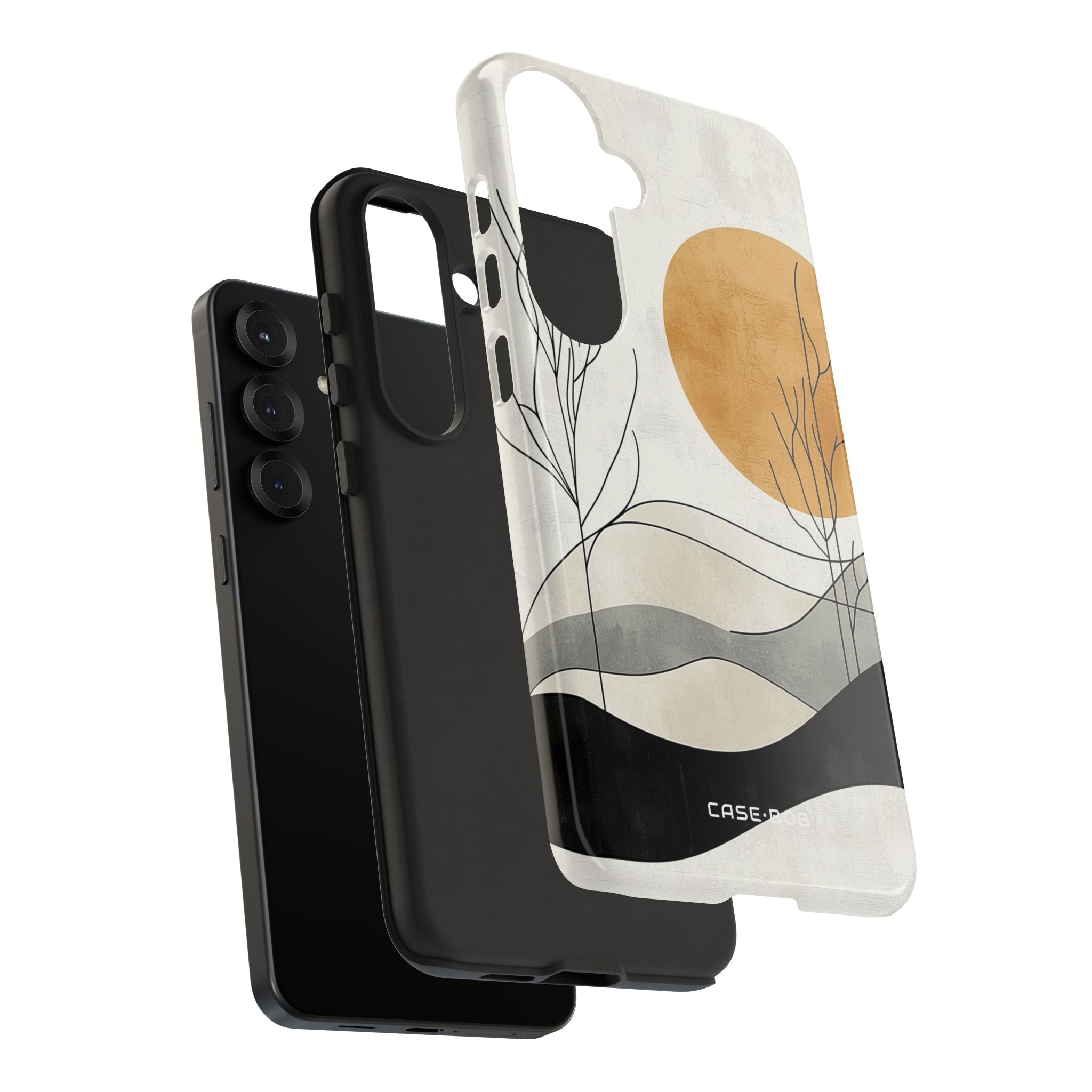 Orange Halo Samsung S25 Plus Case - Tough