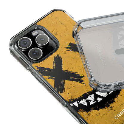 Jagged Smile Yellow iPhone 16 Pro Max Case - Impact