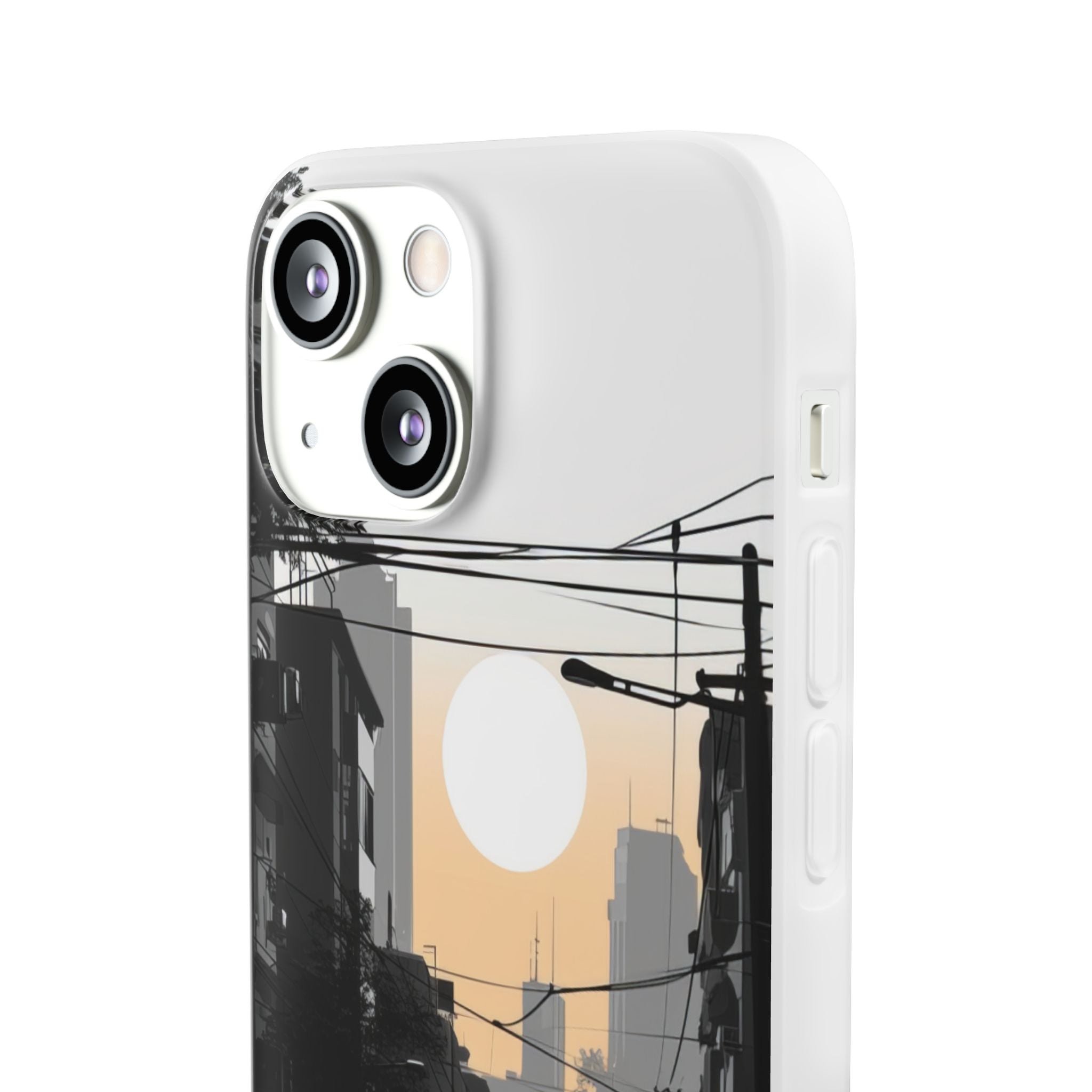 Urban Serenity Glow | Flexible Phone Case for iPhone