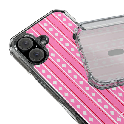 Pink Diamonds Symmetry iPhone Case - Impact