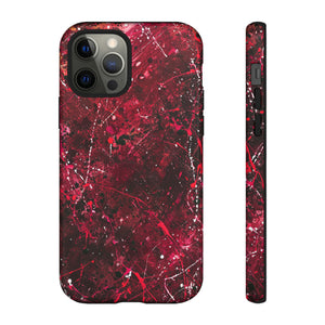 Crimson Splatter Dynamic - Protective Phone Case