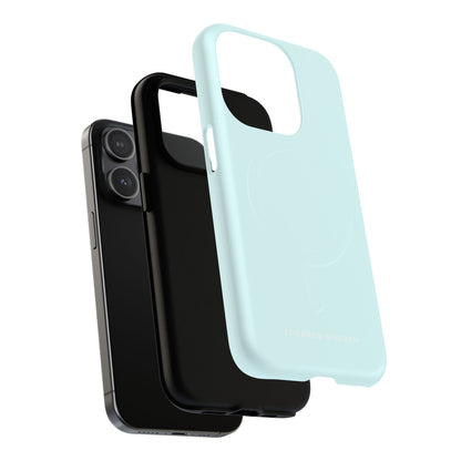 Light Cyan iPhone 15 | Tough+ Phone Case