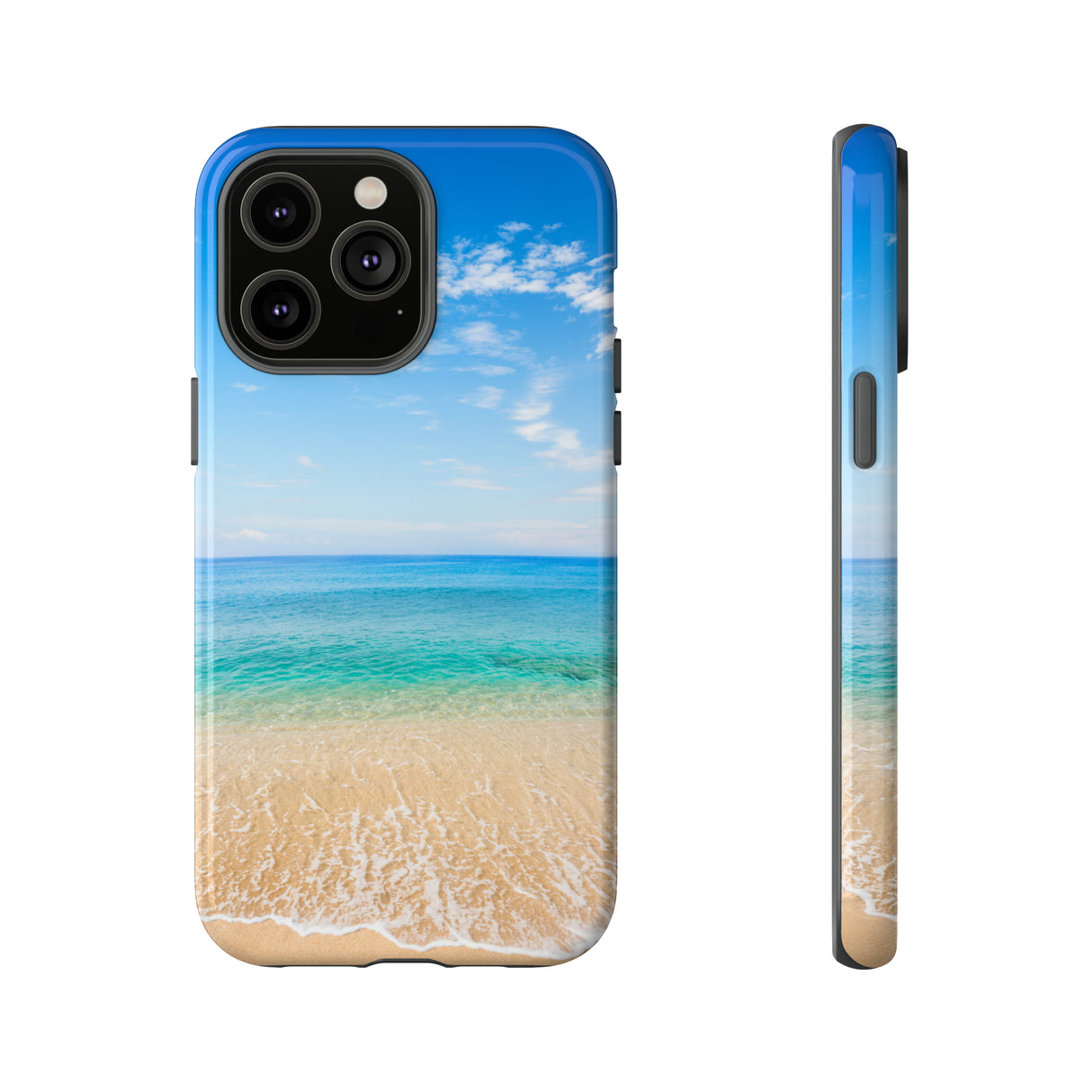 Tropical Beach - Protective Phone Case