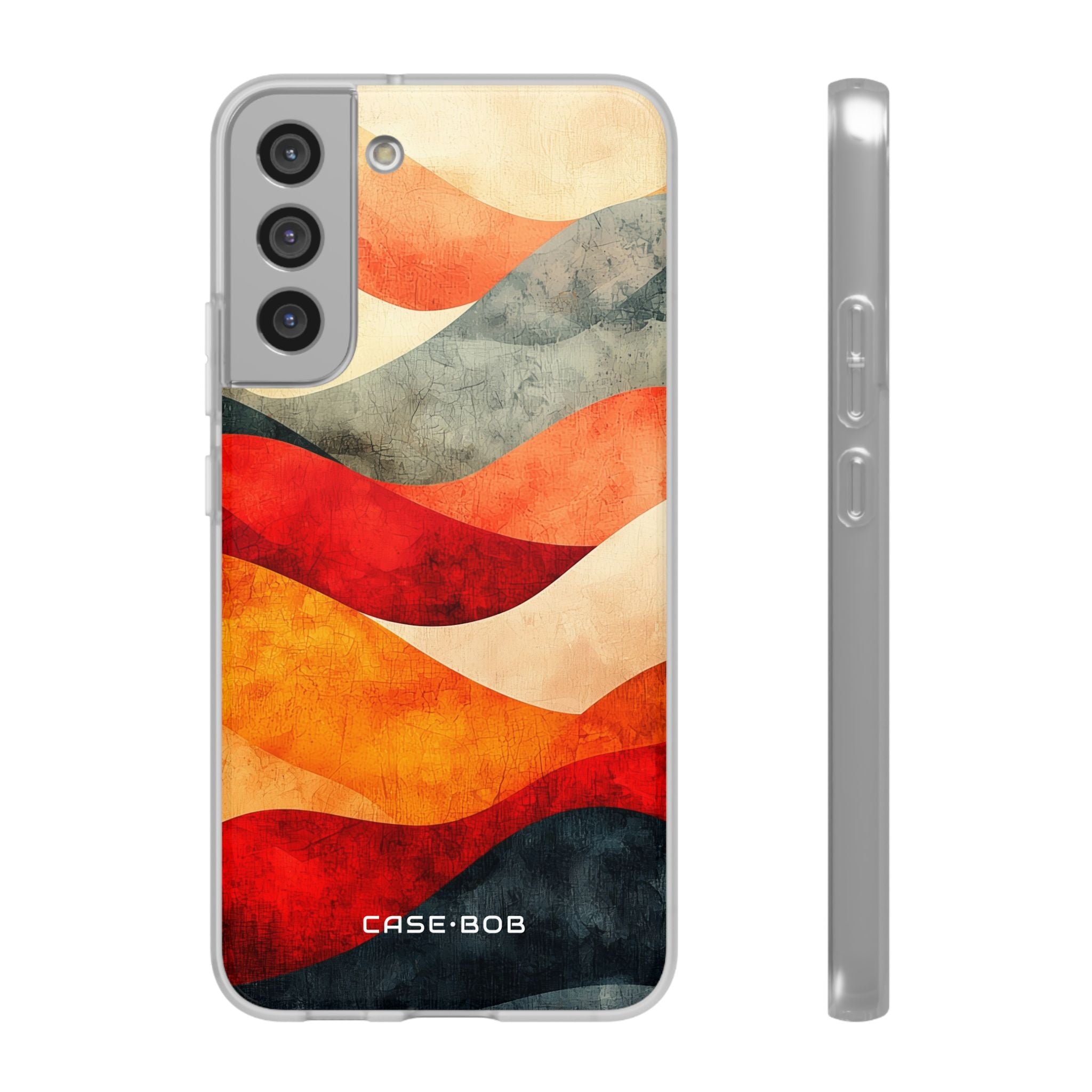 Cracked Wave Sunset Samsung S22 Plus Case - Soft