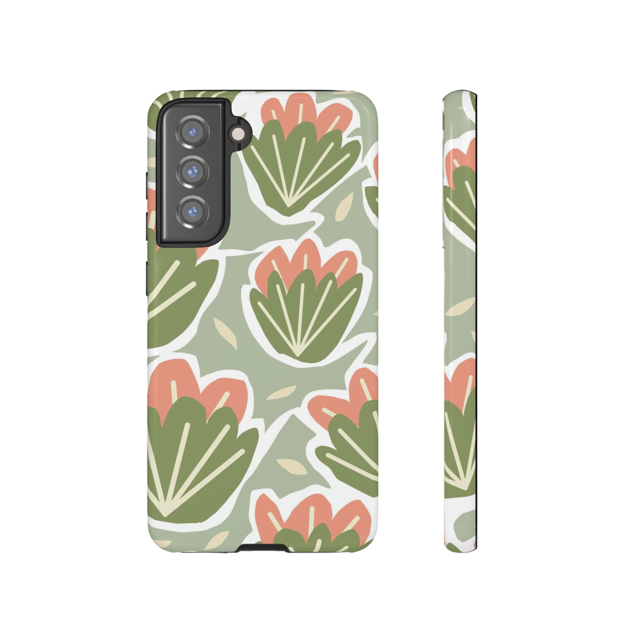 Earth Happy Flower - Protective Phone Case