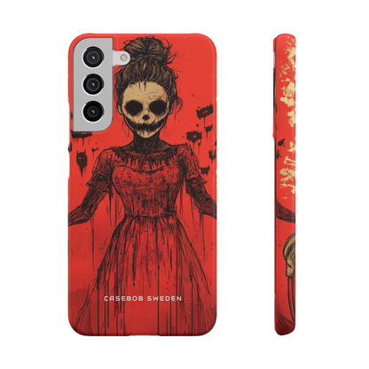 Haunting Scarlet Descent Samsung S22 - Slim Phone Case