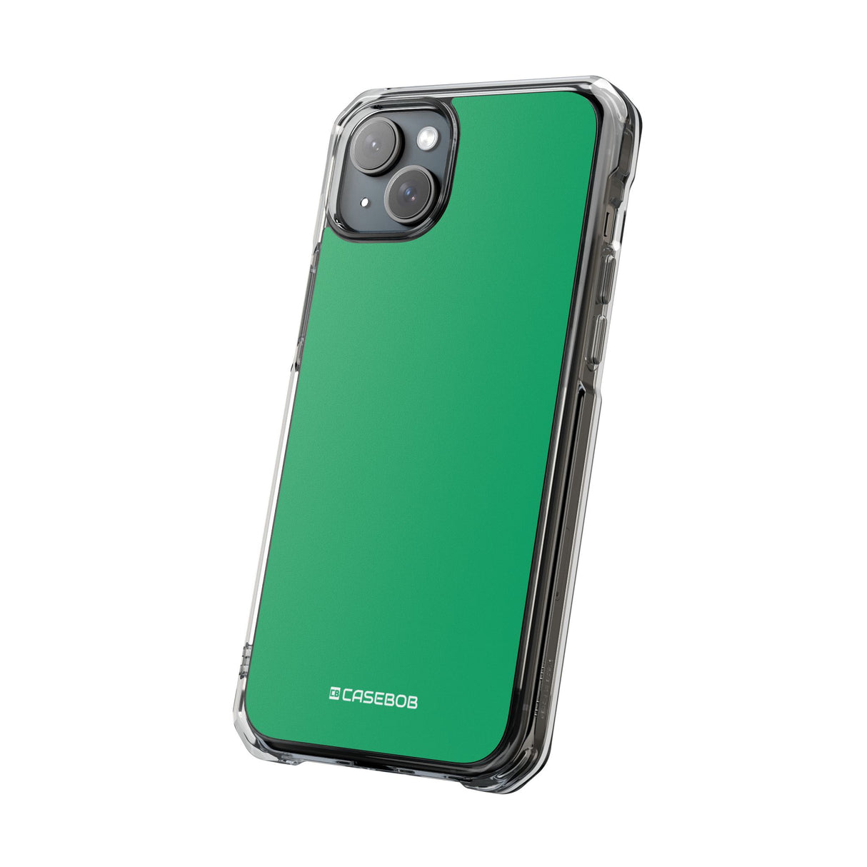 Jade Green | Phone Case for iPhone (Clear Impact Case - Magnetic)