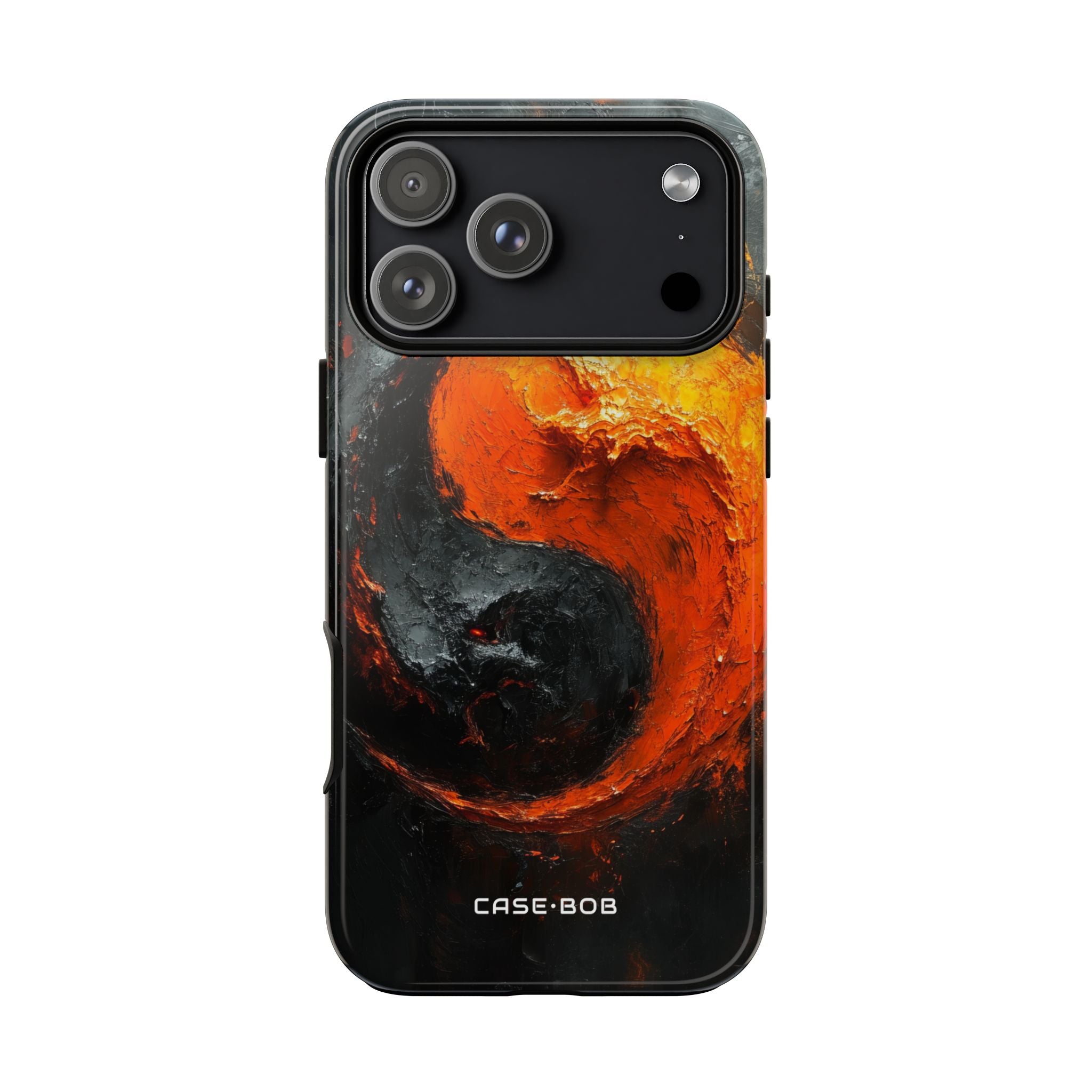 Molten Yin-Yang iPhone 17 Pro Max Case - Tough