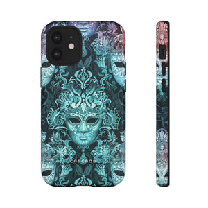 Venetian Mask Pastel Elegance - Protective Phone Case