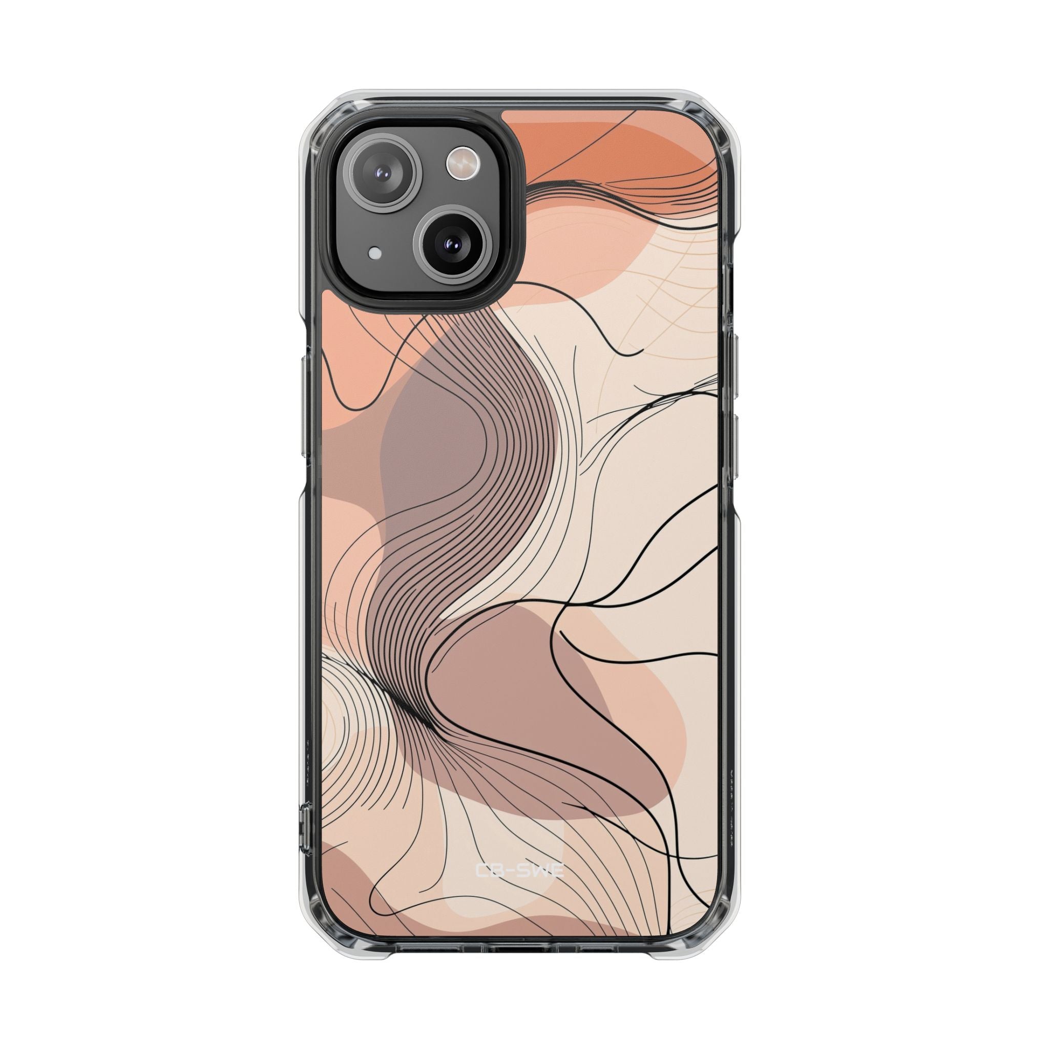 Gentle Waves Flow iPhone Case - Impact