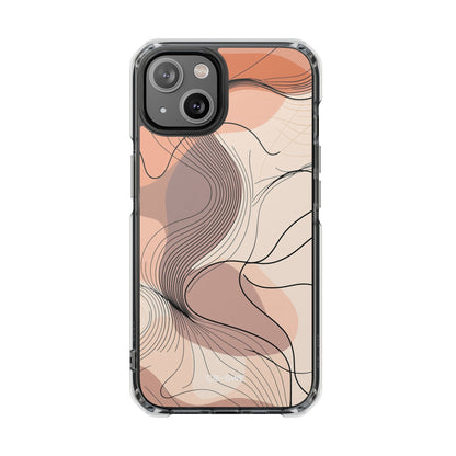 Gentle Waves Flow iPhone Case - Impact