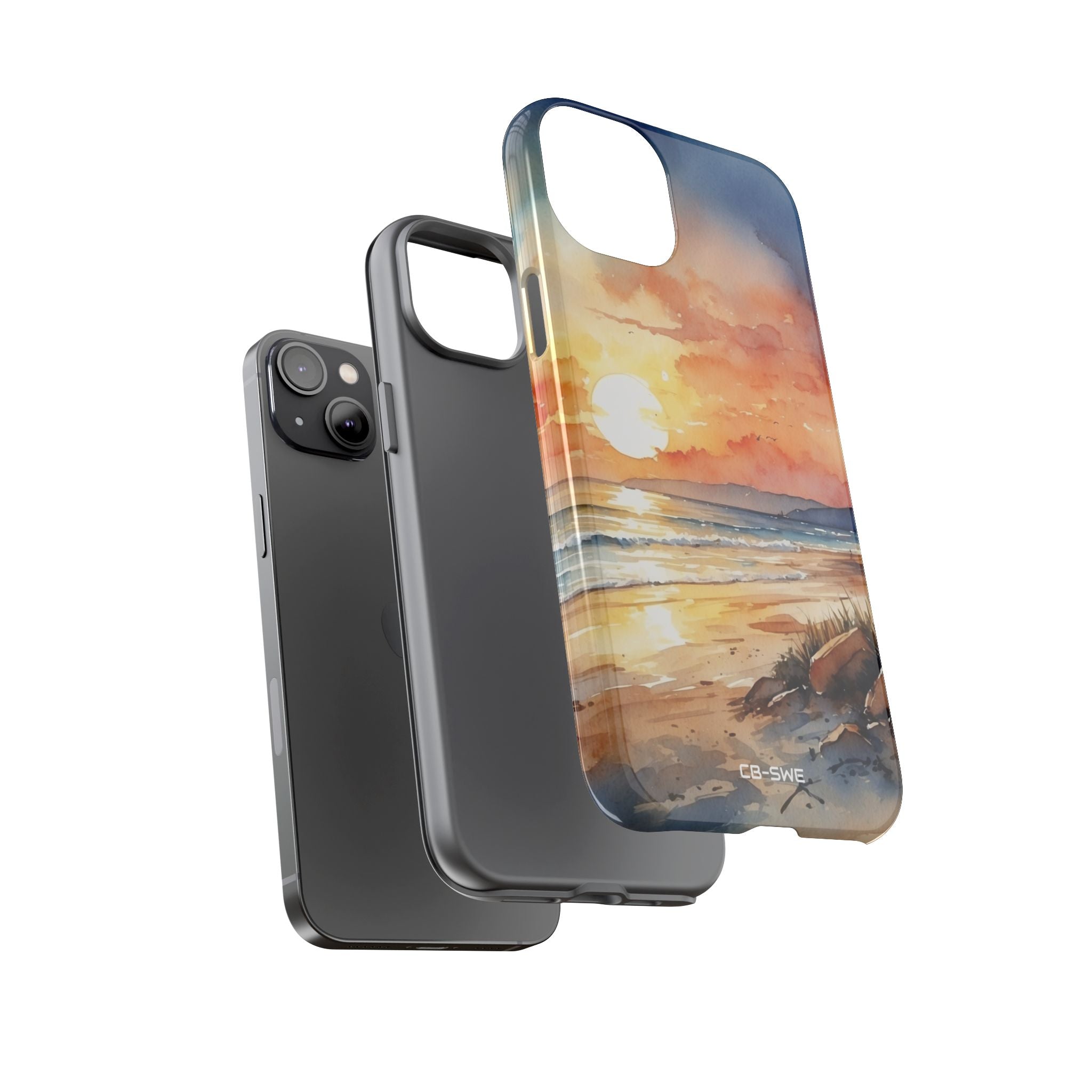 Sunset Dances Over - iPhone Case