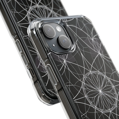 Symmetric Line Bloom iPhone 15 - Impact Clear+