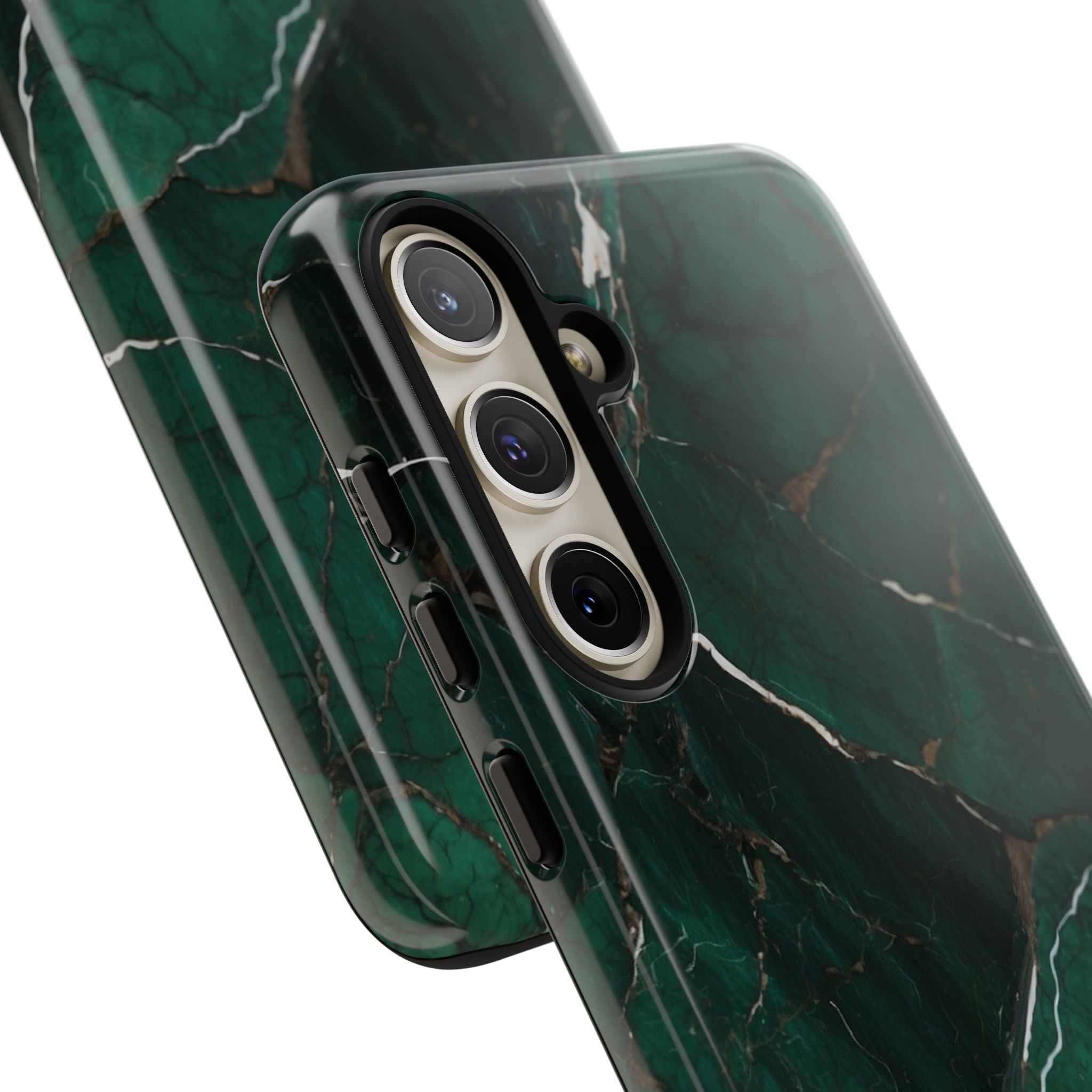 Emerald Veins Flow - Samsung Case