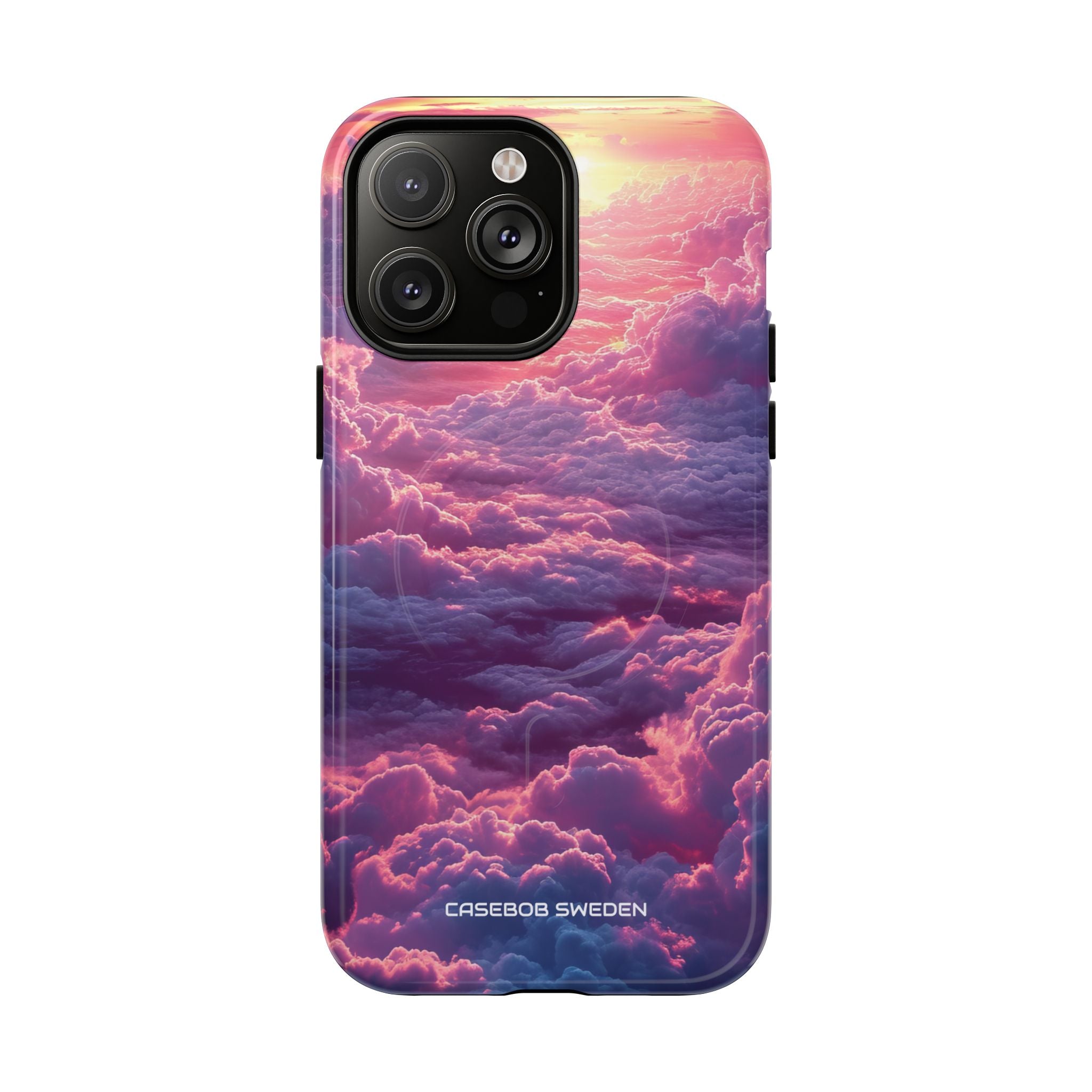 Pink Purple Clouds - Tough + MagSafe® iPhone 14 Phone Case