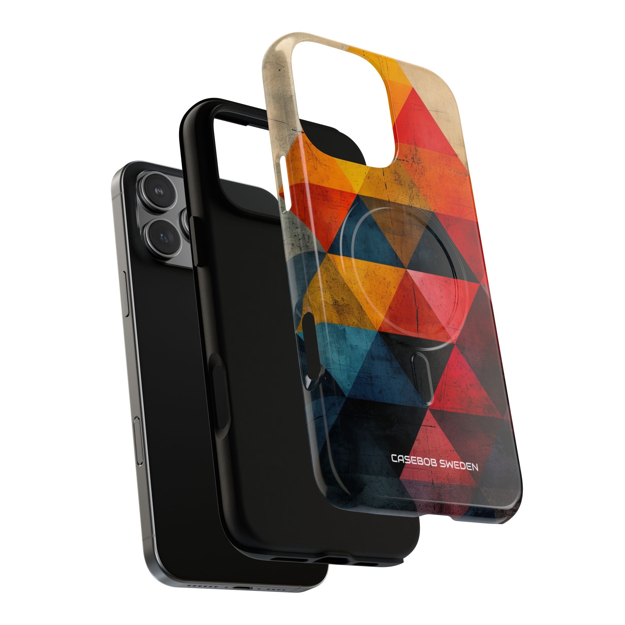 Geometric Energy - Tough + MagSafe® iPhone 16 Phone Case