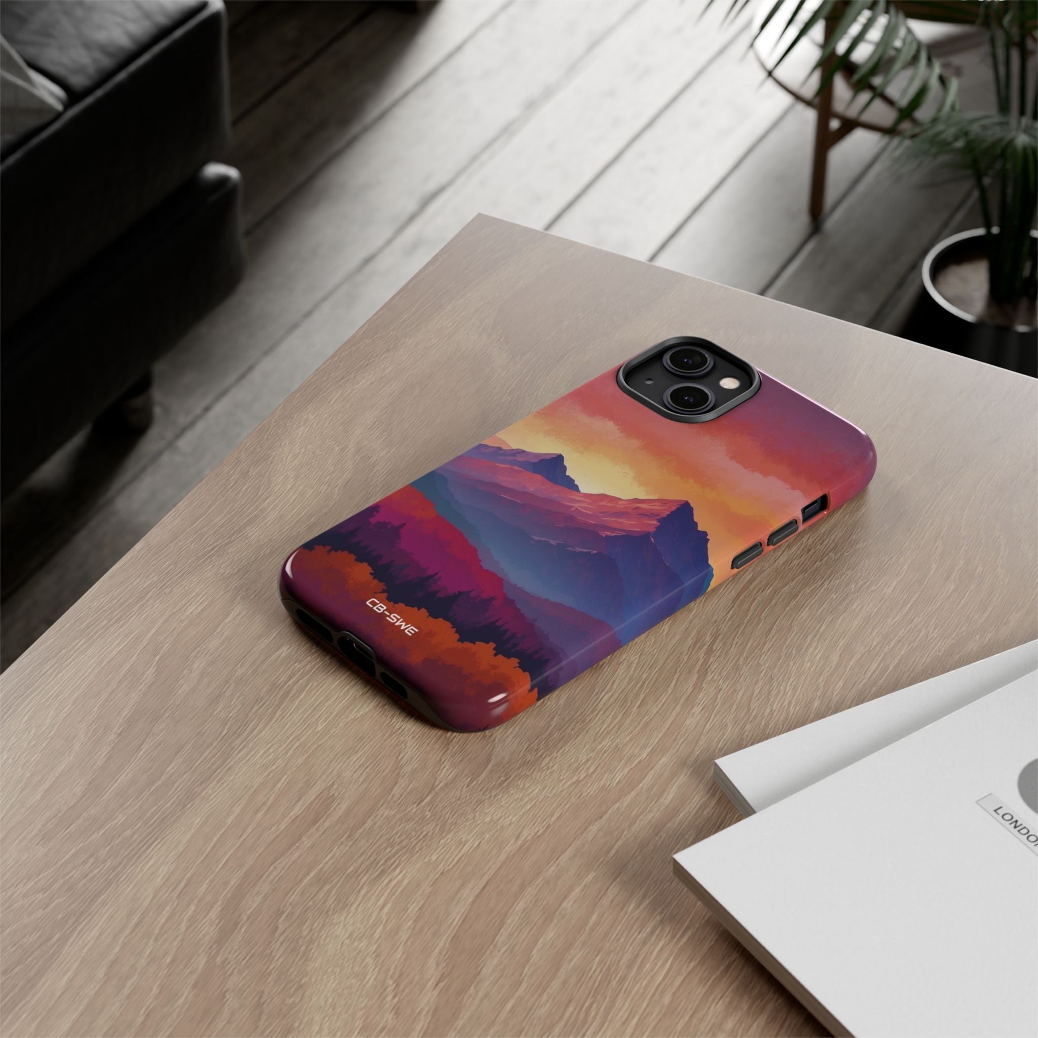 Mountain Peaks Rise - iPhone Case