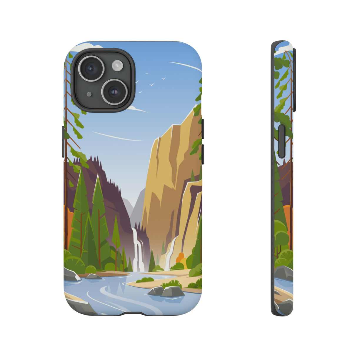 Waterfall at National Park - Protective Phone Case