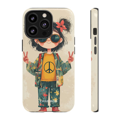 Peace Pigtails iPhone 13 Pro Case - Tough