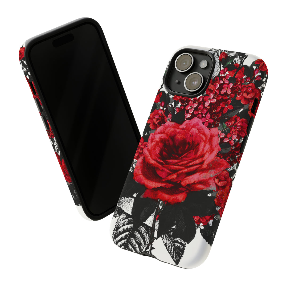 Rola Rose Gothic Flower - Protective Phone Case