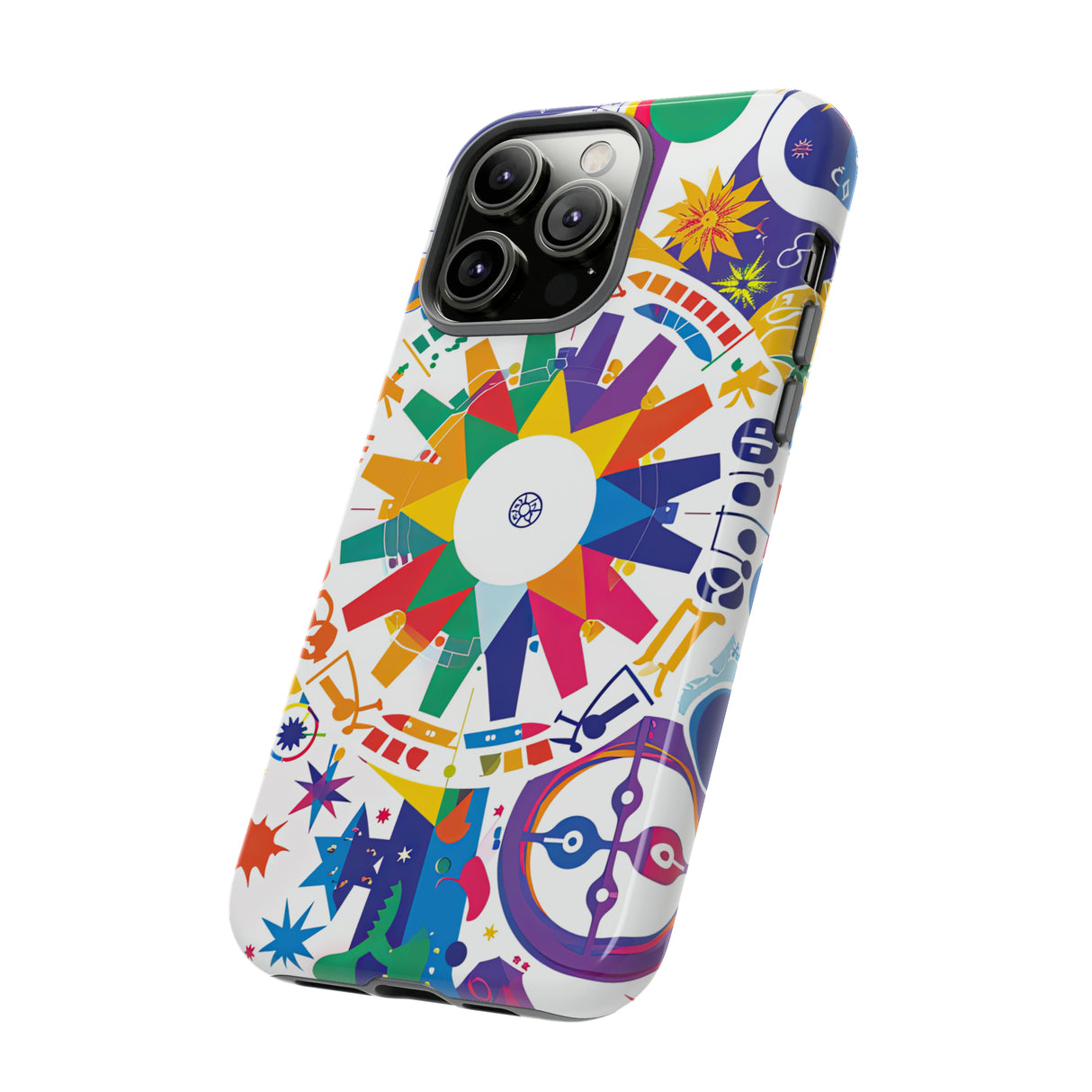 Celestial Horoscope Whirl - Protective Phone Case