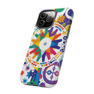 Celestial Horoscope Whirl - Protective Phone Case