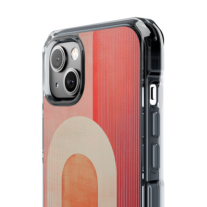 Crimson Arches iPhone 14 Plus Case - Impact